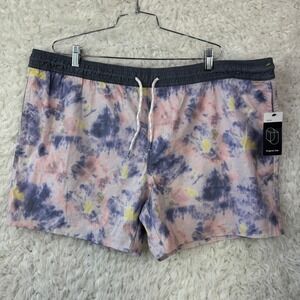 Original Use Swim Trunks XXL Pastel Tie Dye New Beach Summer Festival Streetwear